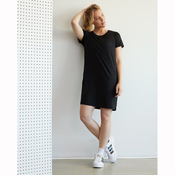 Hyba • Jersey Dress • Sz S • Black • Never Worn • Reitmans • Athleisure - Picture 2 of 10